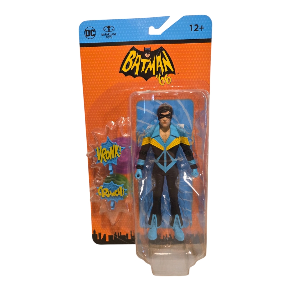 Batman 66 Nightwing Action Figure Mcfarlane Toys DC Universe